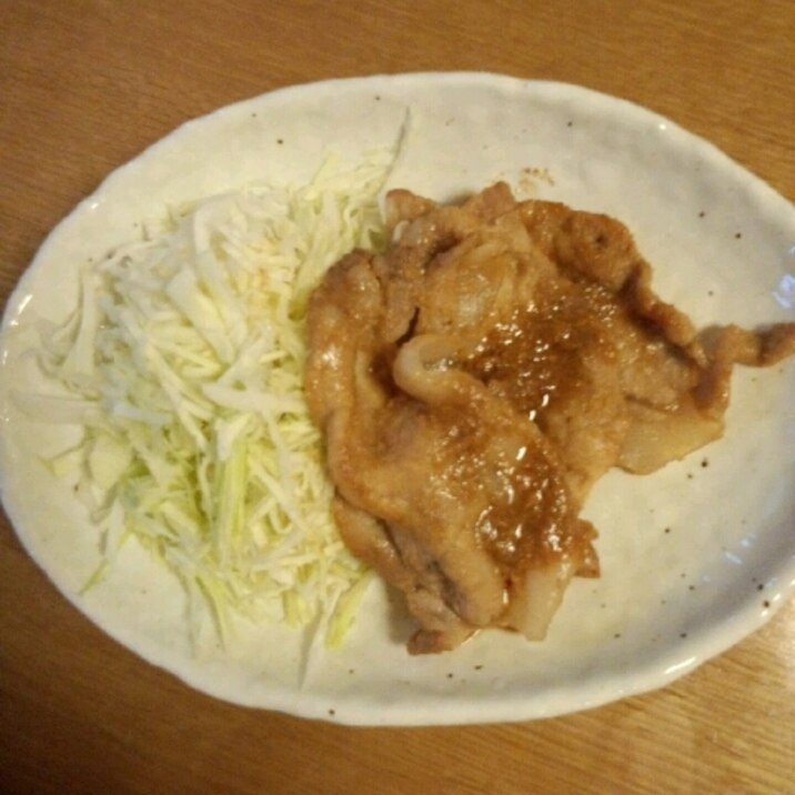 玉ねぎのすりおろし入り☆しょうが焼き